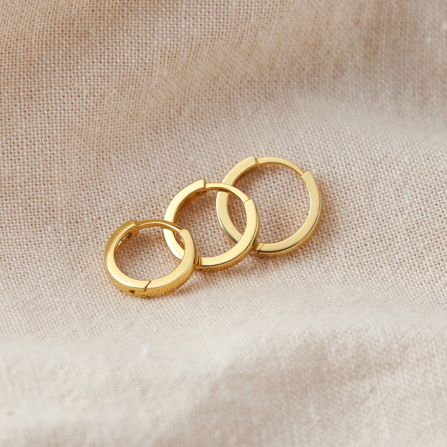 Tiny Huggie Hoop Earrings Minimalist Jewelry